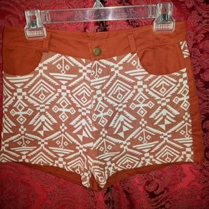 Umgee print shorts